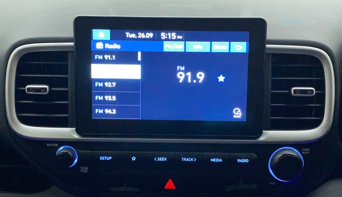2020 Hyundai VENUE S+ 1.2, Petrol, Manual, 25,343 km, Infotainment System