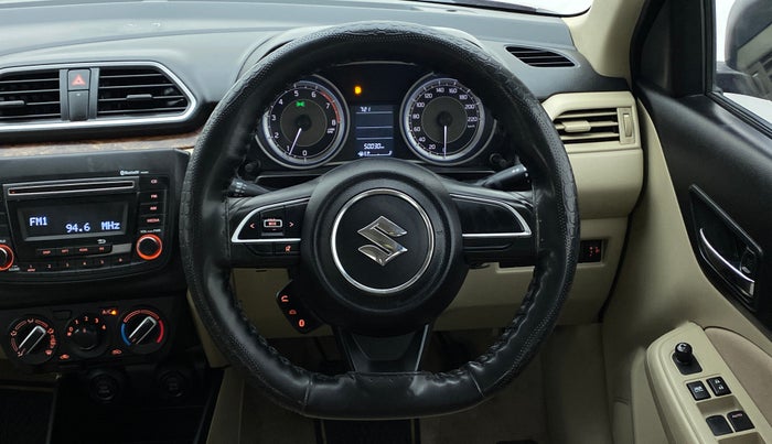 2019 Maruti Dzire VXI, Petrol, Manual, 50,030 km, Steering Wheel Close Up