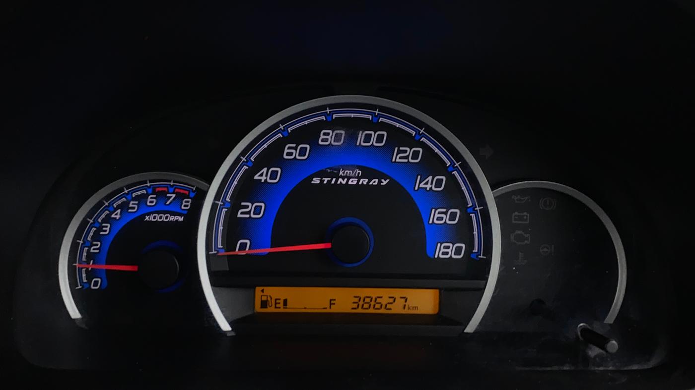 2014 Maruti Wagon R Stingray VXI, Petrol, Manual, 38,728 km, Odometer Image