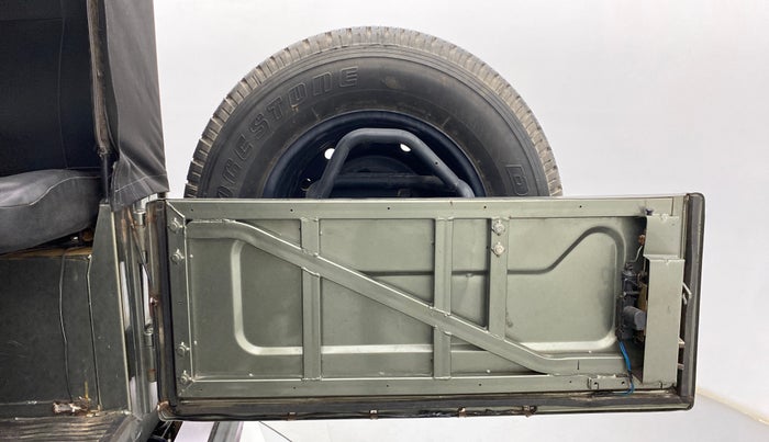 2013 Mahindra Thar CRDE 4X4 AC, Diesel, Manual, 37,557 km, Boot Door Open