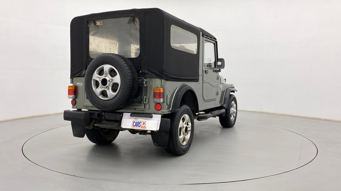 2013 Mahindra Thar CRDE 4X4 AC, Diesel, Manual, 37,557 km, Right Back Diagonal