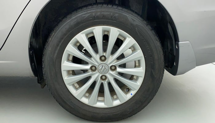 2017 Maruti Ciaz ZETA 1.4  AT PETROL, Petrol, Automatic, 14,148 km, Left Rear Wheel
