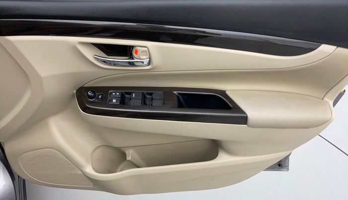 2017 Maruti Ciaz ZETA 1.4  AT PETROL, Petrol, Automatic, 14,148 km, Driver Side Door Panels Control