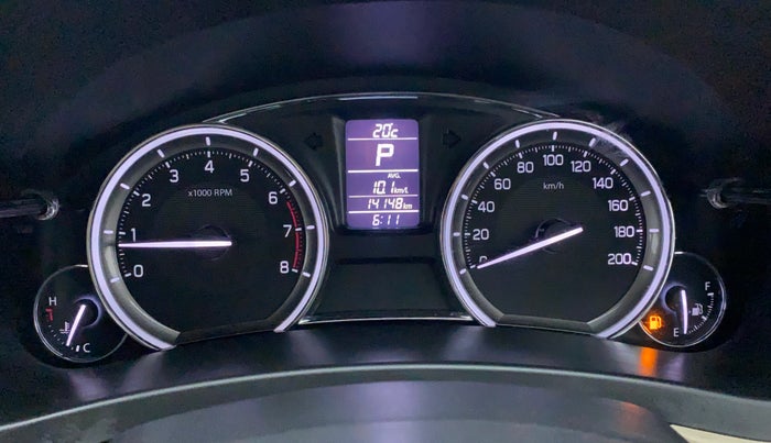 2017 Maruti Ciaz ZETA 1.4  AT PETROL, Petrol, Automatic, 14,148 km, Odometer Image