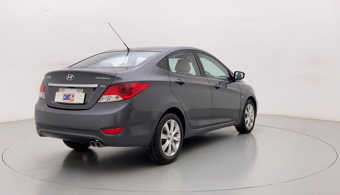 2011 Hyundai Verna FLUIDIC 1.6 VTVT SX, Petrol, Manual, 63,570 km, Right Back Diagonal