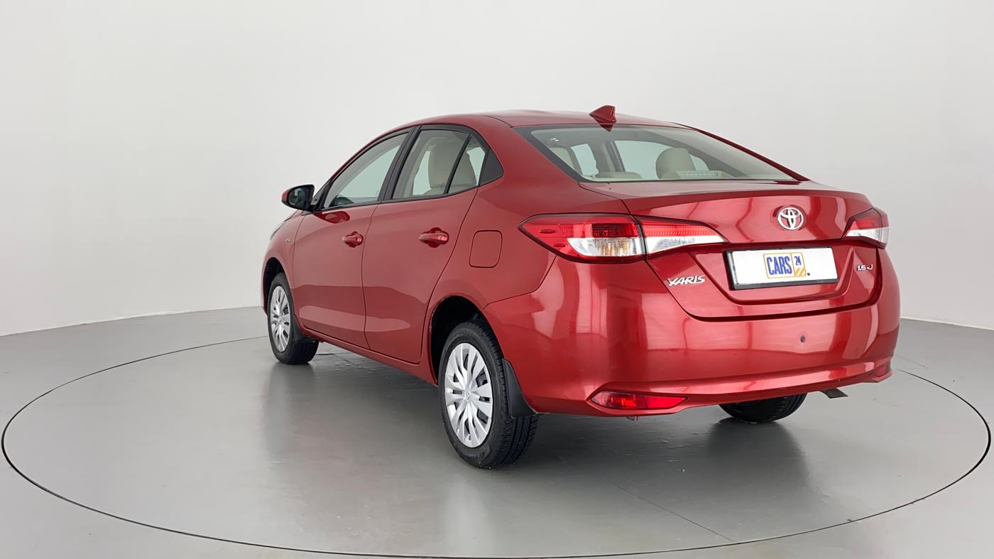 2019 Toyota YARIS J CVT, Petrol, Automatic, 13,618 km, Left Back Diagonal