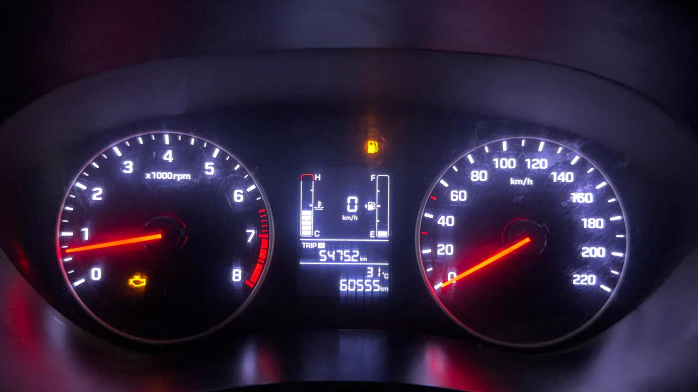 2020 Hyundai Elite i20 SPORTZ PLUS 1.2, Petrol, Manual, 60,456 km, Odometer Image