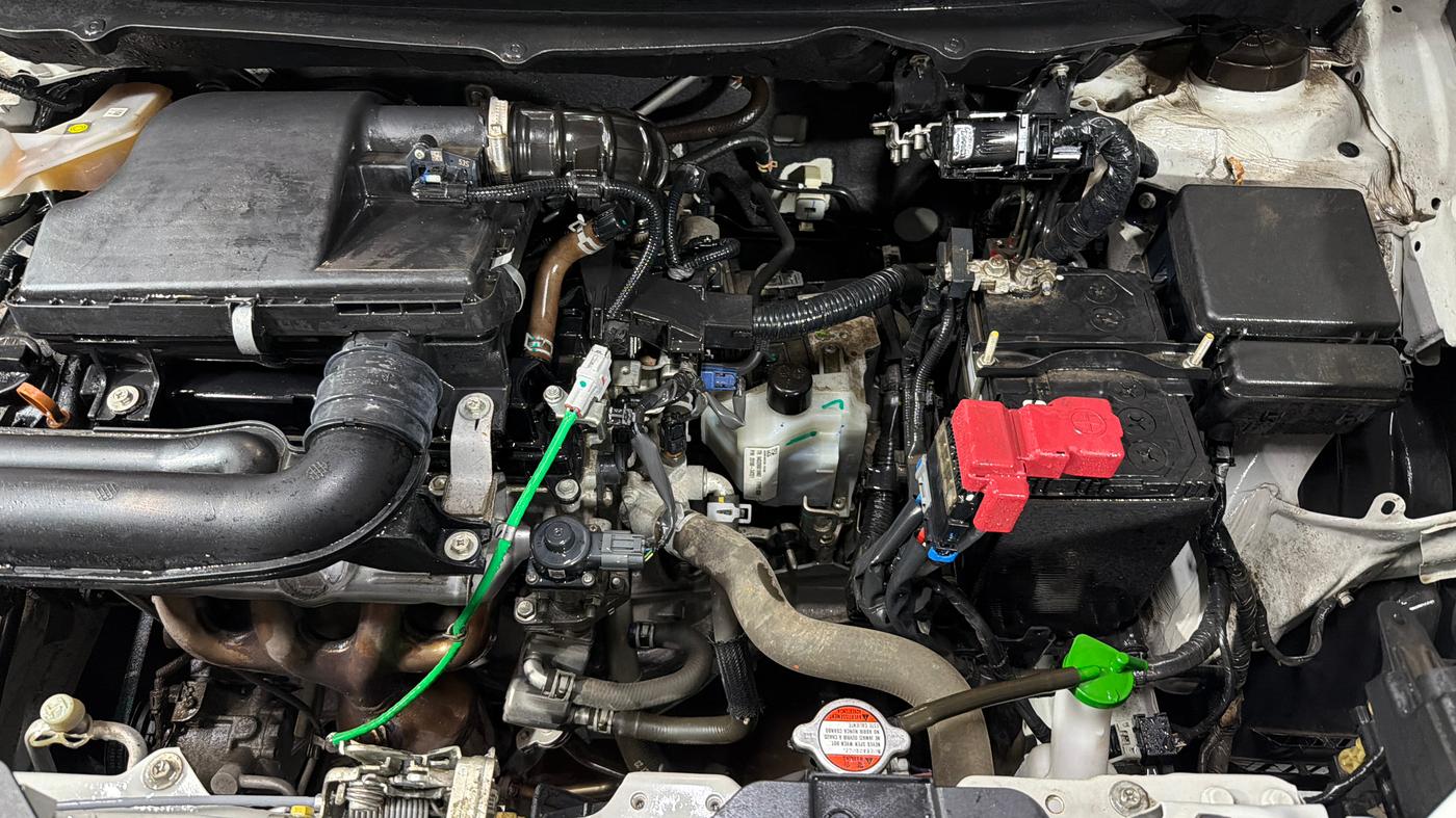 2023 Maruti FRONX DELTA PLUS 1.2L AGS, Petrol, Automatic, 10,437 km, Engine View - Left