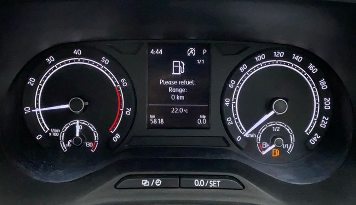 2022 Skoda SLAVIA AMBITION 1.0L TSI AT, Petrol, Automatic, 5,818 km, Odometer Image