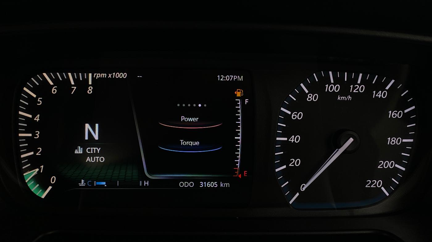 2023 Tata PUNCH CREATIVE AMT 1.2 RTN DUAL TONE, Petrol, Automatic, 31,600 km, Odometer Image