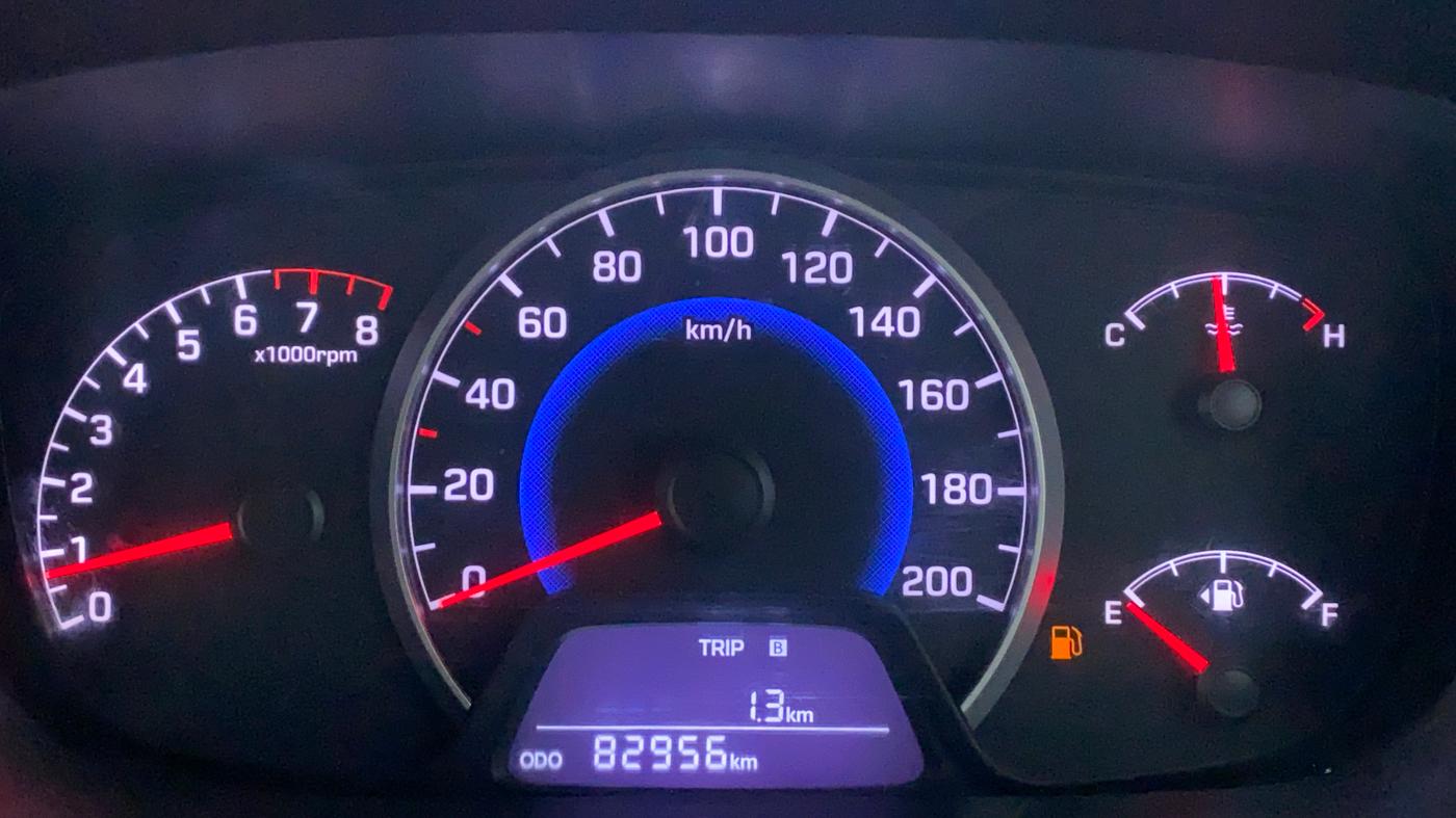 2014 Hyundai Grand i10 SPORTZ 1.2 KAPPA VTVT, Petrol, Manual, 83,090 km, Odometer Image