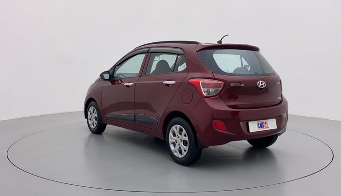 2014 Hyundai Grand i10 SPORTZ 1.2 KAPPA VTVT, Petrol, Manual, 83,090 km, Left Back Diagonal