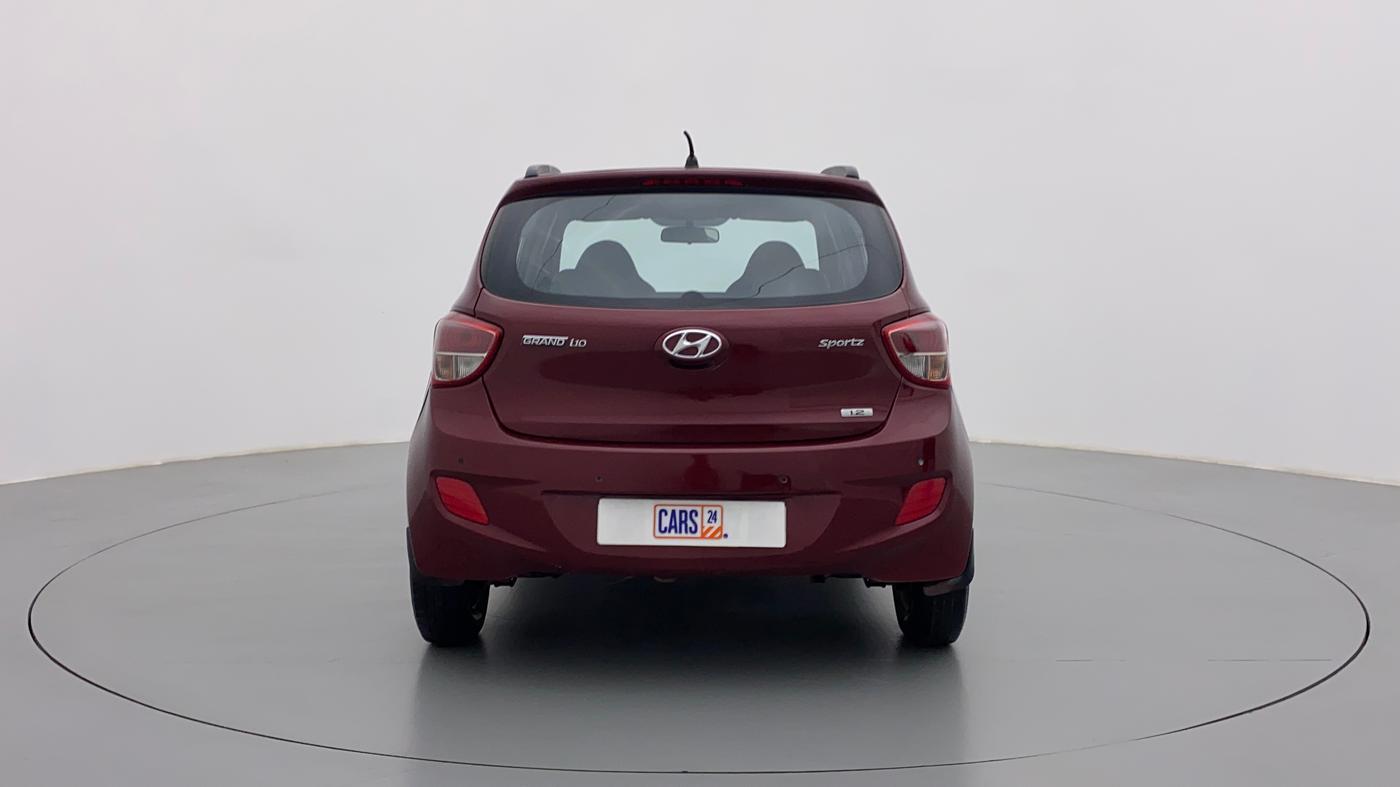 2014 Hyundai Grand i10 SPORTZ 1.2 KAPPA VTVT, Petrol, Manual, 83,090 km, Back/Rear