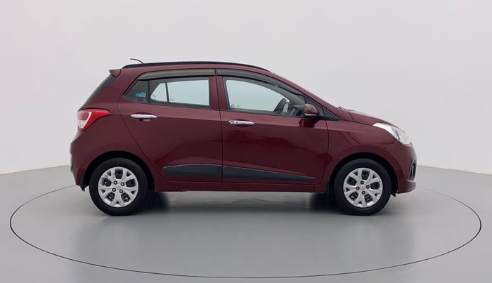 2014 Hyundai Grand i10 SPORTZ 1.2 KAPPA VTVT, Petrol, Manual, 83,090 km, Right Side View