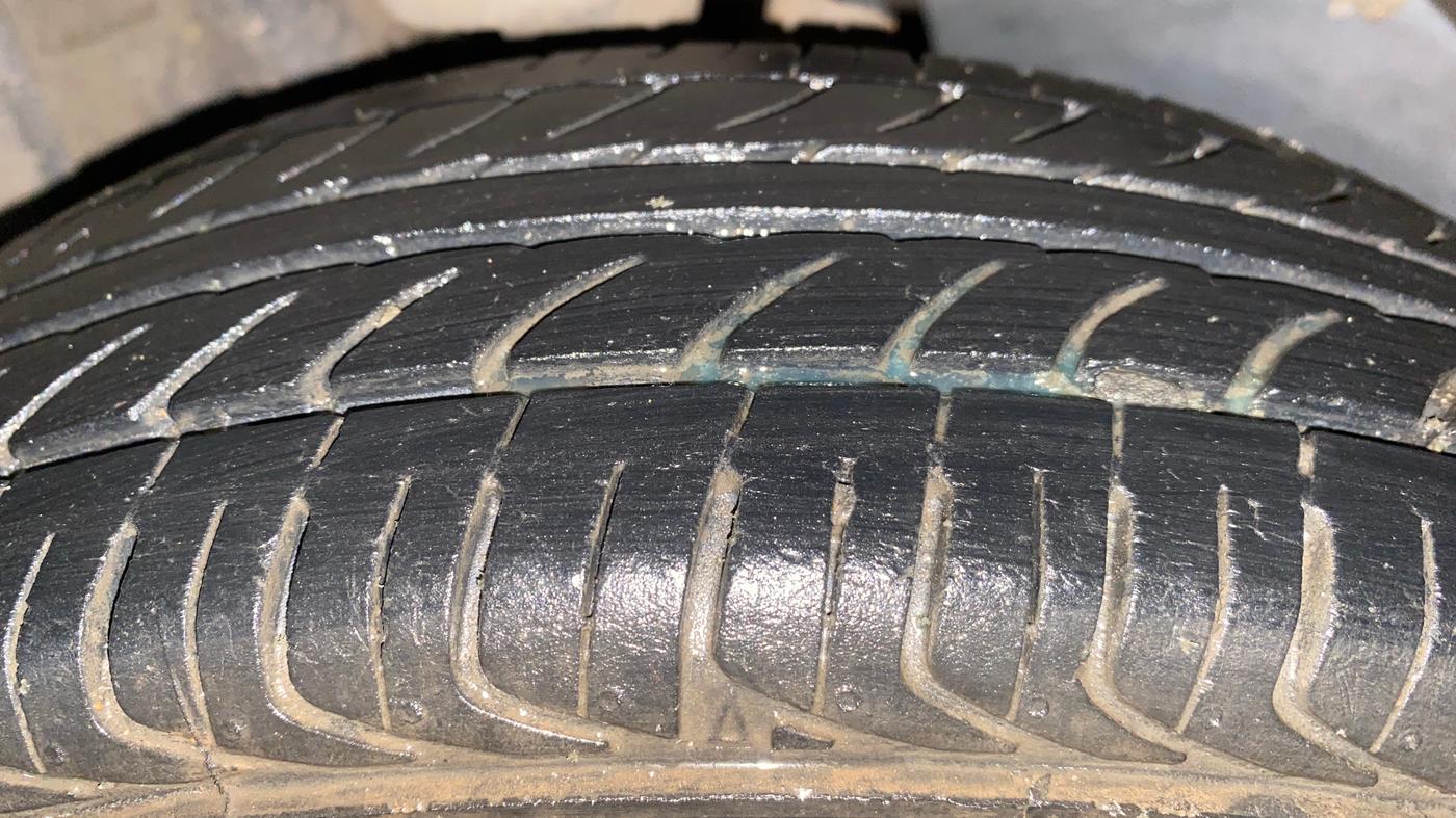 2018 Maruti Alto 800 LXI, Petrol, Manual, 26,061 km, Left Rear Tyre Tread