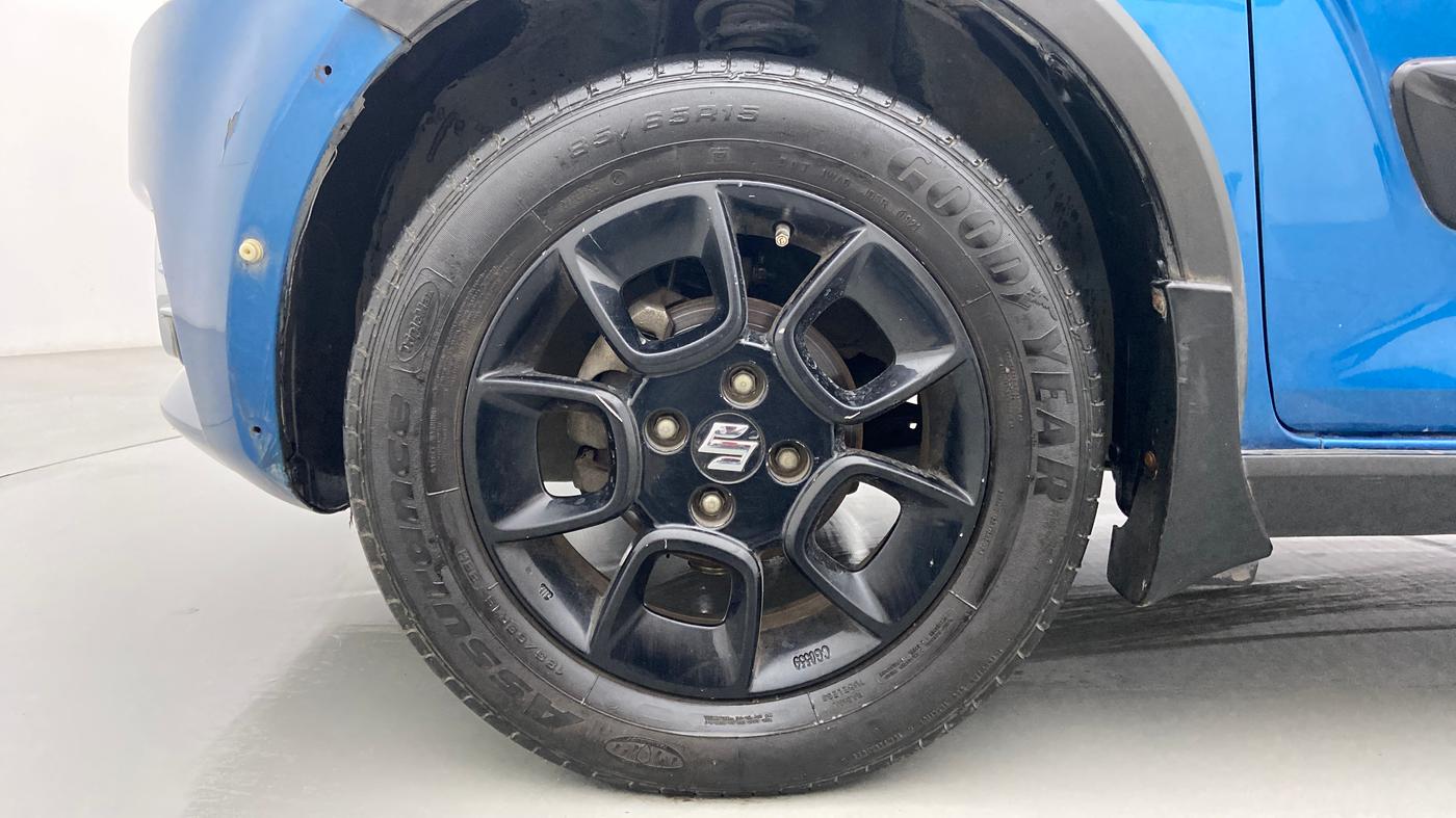 2017 Maruti IGNIS ZETA 1.3 AMT DUAL TONE, Diesel, Automatic, 98,700 km, Left Front Wheel