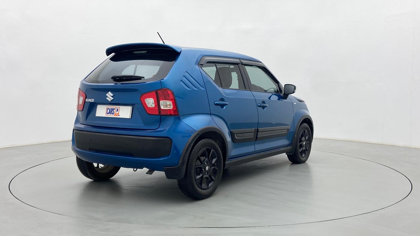 2017 Maruti IGNIS ZETA 1.3 AMT DUAL TONE, Diesel, Automatic, 98,700 km, Right Back Diagonal