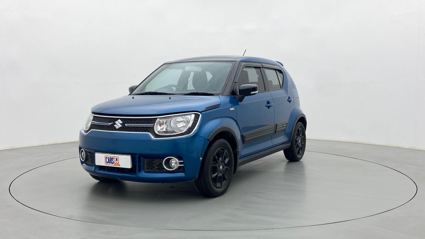 2017 Maruti IGNIS ZETA 1.3 AMT DUAL TONE, Diesel, Automatic, 98,700 km, Left Front Diagonal