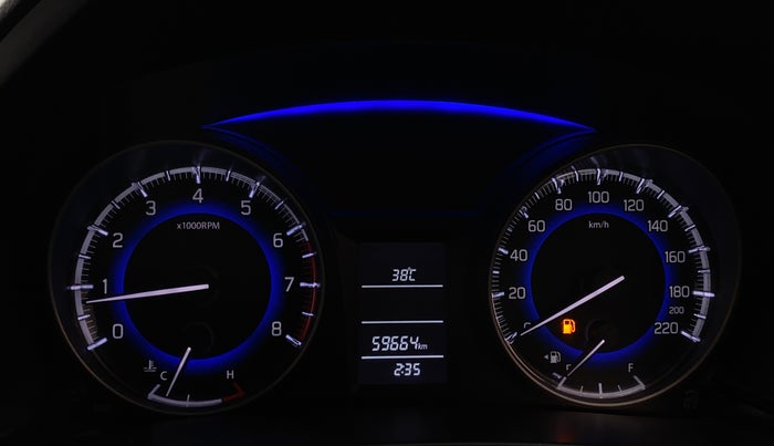 2019 Maruti Baleno DELTA PETROL 1.2, Petrol, Manual, 59,661 km, Odometer Image