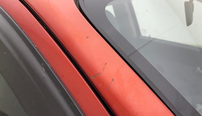 2017 Maruti Alto 800 VXI, Petrol, Manual, 66,439 km, Right A pillar - Minor scratches