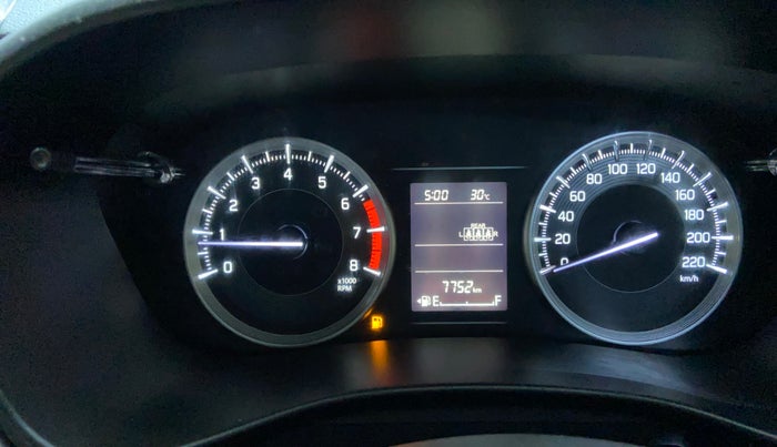2024 Maruti Baleno DELTA PETROL 1.2, Petrol, Manual, 7,740 km, Odometer Image