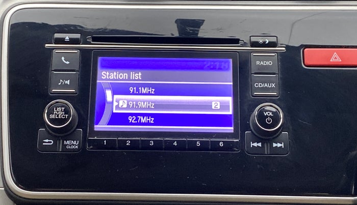 2015 Honda City V MT PETROL, Petrol, Manual, 65,973 km, Infotainment System
