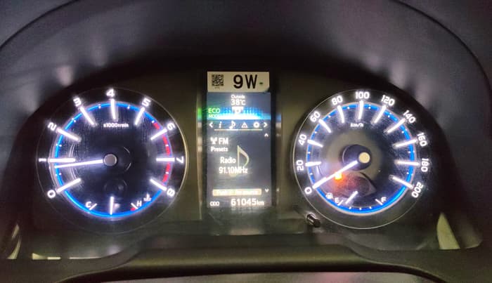 2022 Toyota Innova Crysta 2.7 ZX AT 7 STR, Petrol, Automatic, 61,002 km, Odometer Image