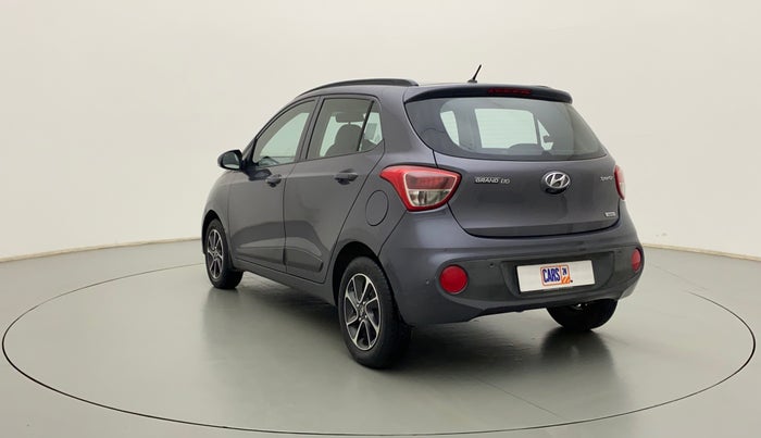 2017 Hyundai Grand i10 SPORTZ (O) AT 1.2 KAPPA VTVT, Petrol, Automatic, 33,077 km, Left Back Diagonal