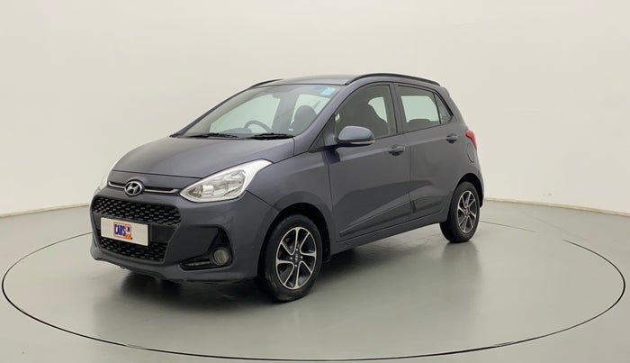 2017 Hyundai Grand i10 SPORTZ (O) AT 1.2 KAPPA VTVT, Petrol, Automatic, 33,077 km, Left Front Diagonal