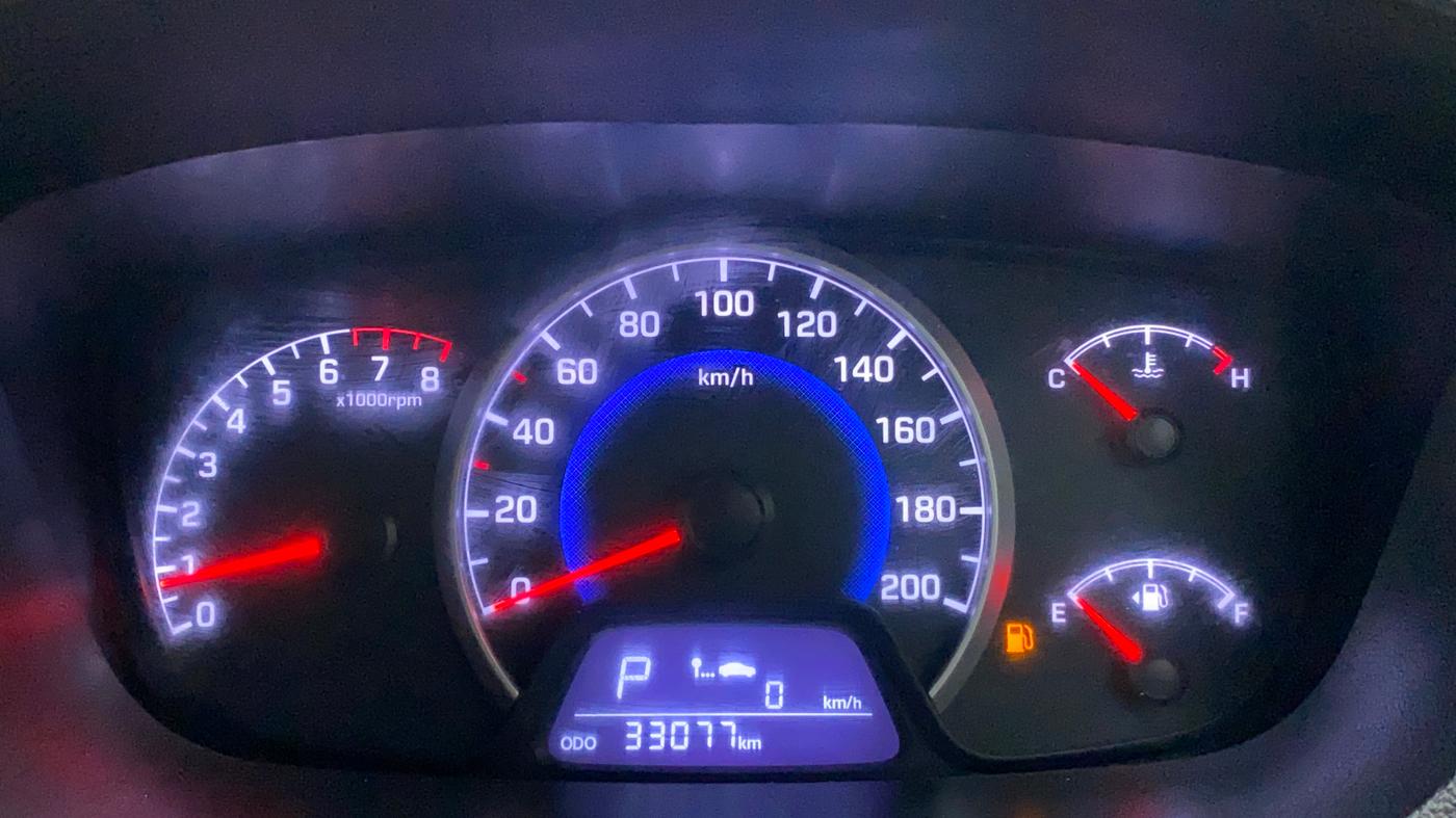 2017 Hyundai Grand i10 SPORTZ (O) AT 1.2 KAPPA VTVT, Petrol, Automatic, 33,077 km, Odometer Image