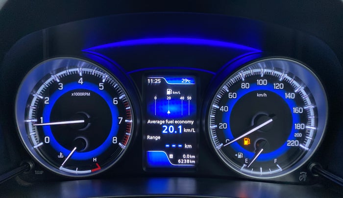 2020 Maruti Baleno ZETA 1.2 K12, Petrol, Manual, 6,272 km, Odometer Image