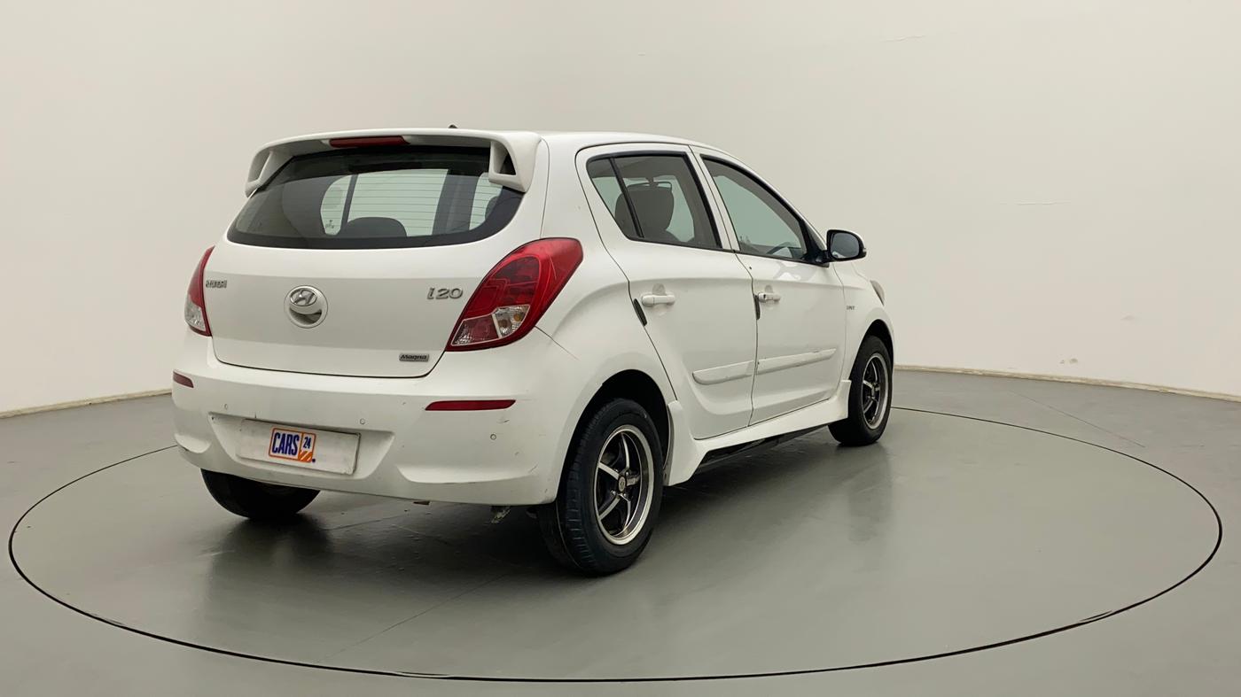 2013 Hyundai i20 MAGNA (O) 1.2, Petrol, Manual, 70,894 km, Right Back Diagonal