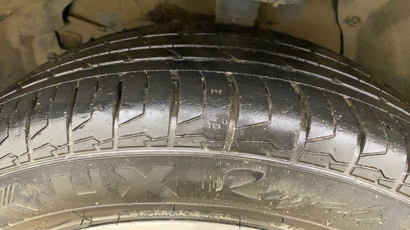 2022 Maruti Grand Vitara ZETA SMART HYBRID, Petrol, Manual, 87,704 km, Left Front Tyre Tread
