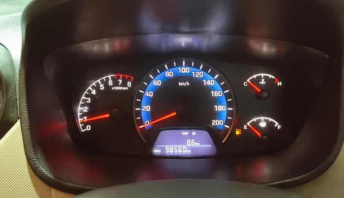 2017 Hyundai Xcent SX 1.2, CNG, Manual, 98,544 km, Odometer Image