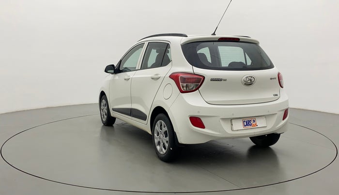2016 Hyundai Grand i10 SPORTZ 1.2 KAPPA VTVT, Petrol, Manual, 19,416 km, Left Back Diagonal