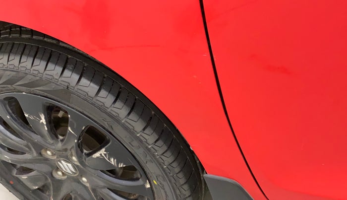 2017 Maruti Baleno ALPHA PETROL 1.2, Petrol, Manual, 83,733 km, Left fender - Slightly dented