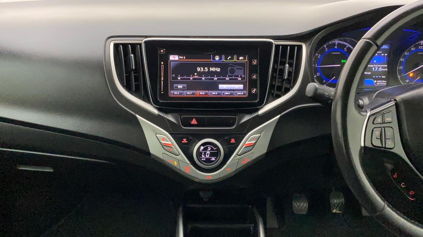 2017 Maruti Baleno ALPHA PETROL 1.2, Petrol, Manual, 83,733 km, Air Conditioner