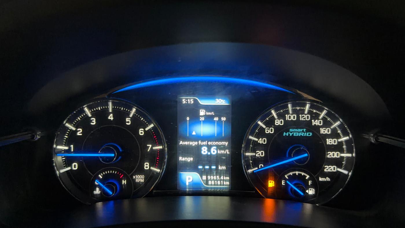 2019 Maruti Ciaz ALPHA  AT 1.5 SHVS PETROL, Petrol, Automatic, 86,206 km, Odometer Image
