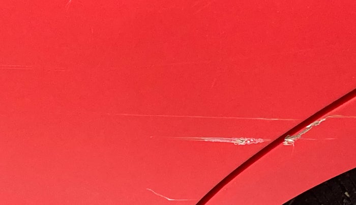 2014 Honda Brio S MT, Petrol, Manual, 61,612 km, Rear left door - Slightly dented