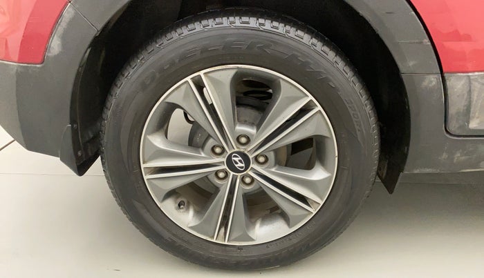 2017 Hyundai Creta SX PLUS AT 1.6 PETROL, Petrol, Automatic, 86,385 km, Right Rear Wheel