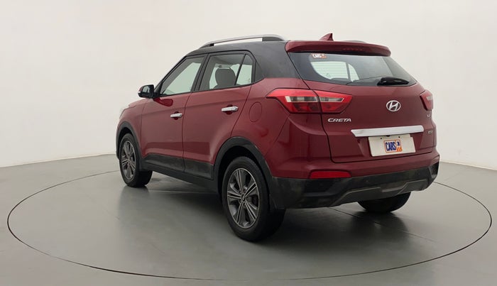2017 Hyundai Creta SX PLUS AT 1.6 PETROL, Petrol, Automatic, 86,385 km, Left Back Diagonal