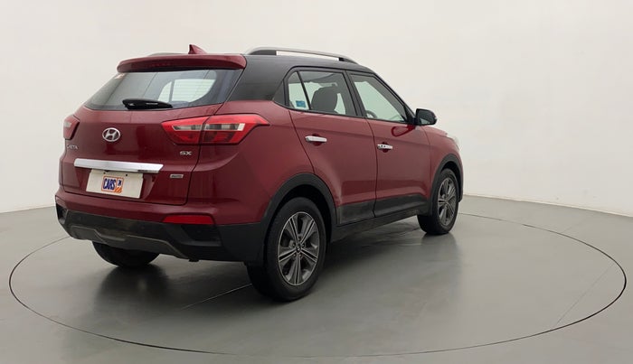 2017 Hyundai Creta SX PLUS AT 1.6 PETROL, Petrol, Automatic, 86,385 km, Right Back Diagonal