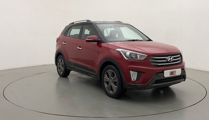 2017 Hyundai Creta SX PLUS AT 1.6 PETROL, Petrol, Automatic, 86,385 km, Right Front Diagonal