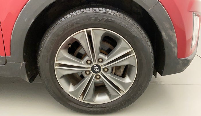 2017 Hyundai Creta SX PLUS AT 1.6 PETROL, Petrol, Automatic, 86,385 km, Right Front Wheel