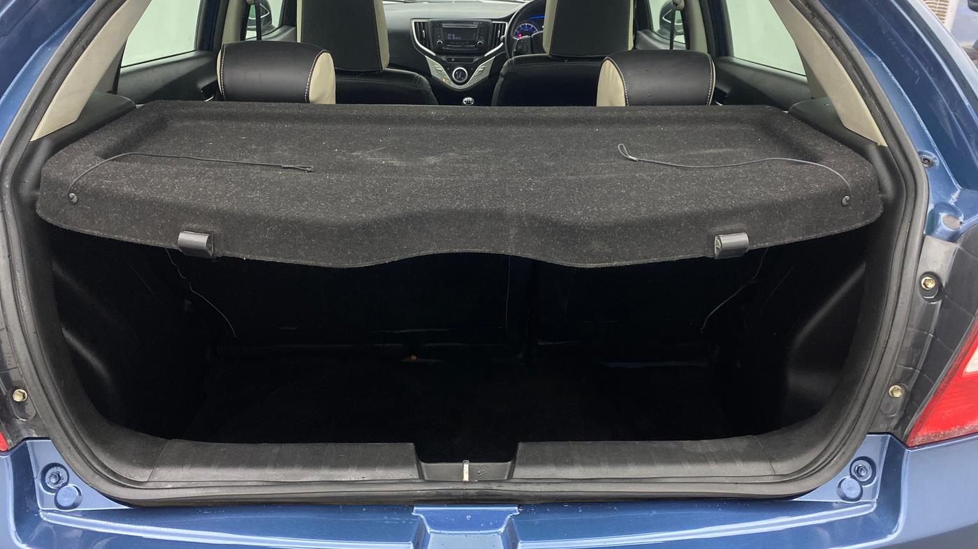 2016 Maruti Baleno ZETA PETROL 1.2, Petrol, Manual, 52,393 km, Boot Inside
