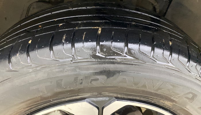 2023 Tata NEXON XZ PLUS PETROL SUNROOF, Petrol, Manual, 24,410 km, Left Front Tyre Tread