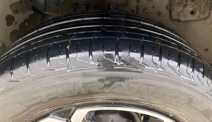 2023 Tata NEXON XZ PLUS PETROL SUNROOF, Petrol, Manual, 24,410 km, Right Rear Tyre Tread