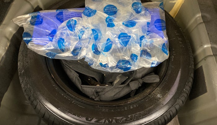 2023 Tata NEXON XZ PLUS PETROL SUNROOF, Petrol, Manual, 24,410 km, Spare Tyre