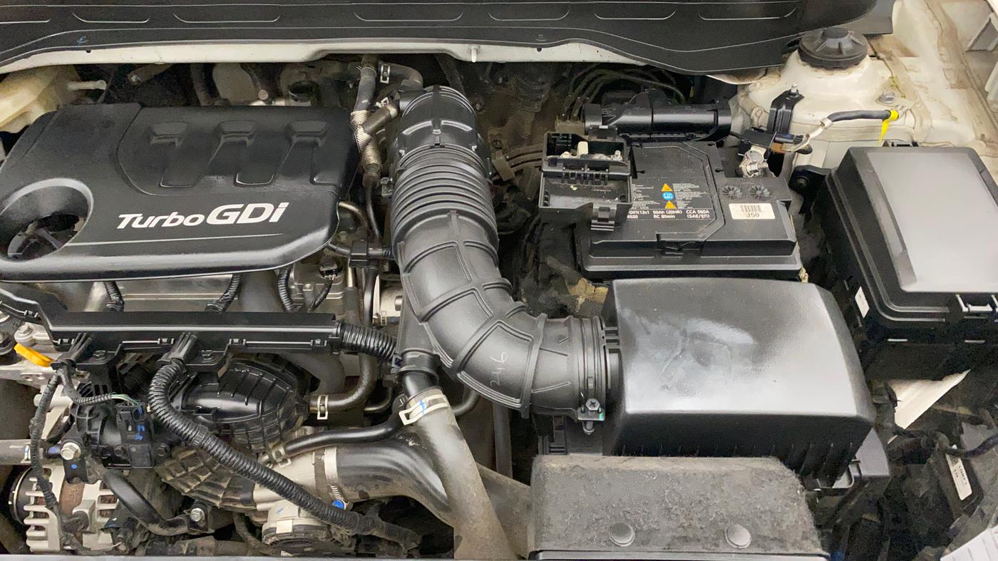2023 Hyundai VENUE SX (O) 1.0 TURBO DCT, Petrol, Automatic, 20,931 km, Engine View - Left