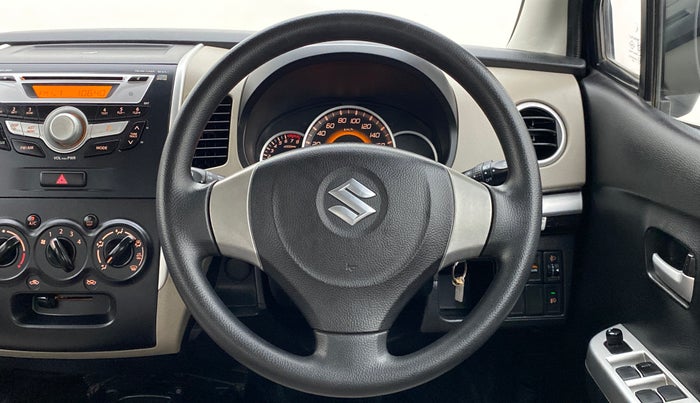 2015 Maruti Wagon R 1.0 VXI, Petrol, Manual, 22,684 km, Steering Wheel Close Up